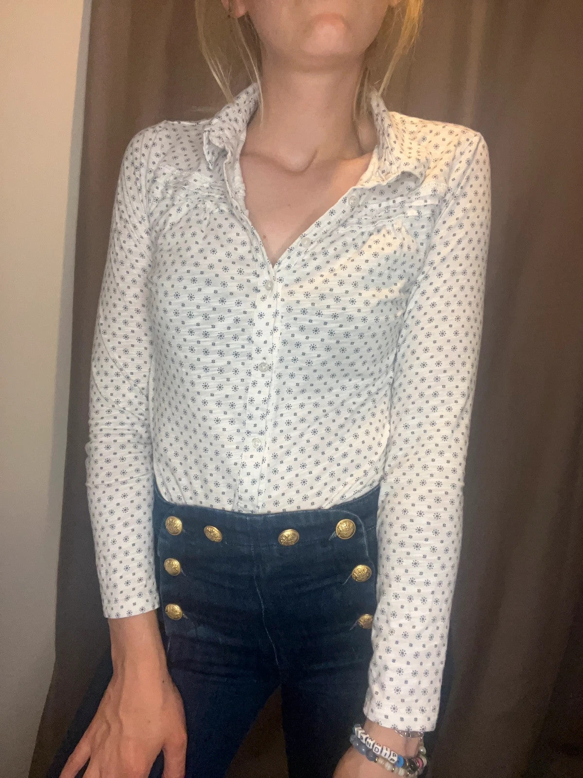 Chemisier Caroll en coton