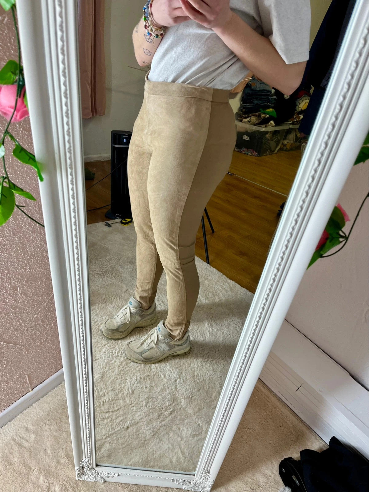 Legging en daim de chèvre Maxmara studio