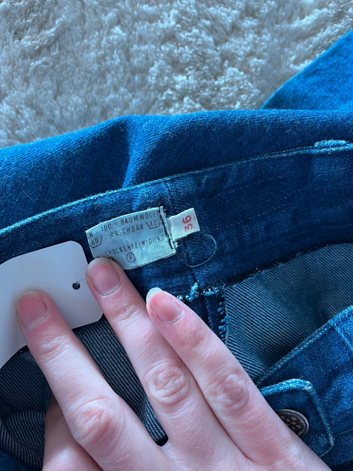 Jean vintage patte d’eph années 70
