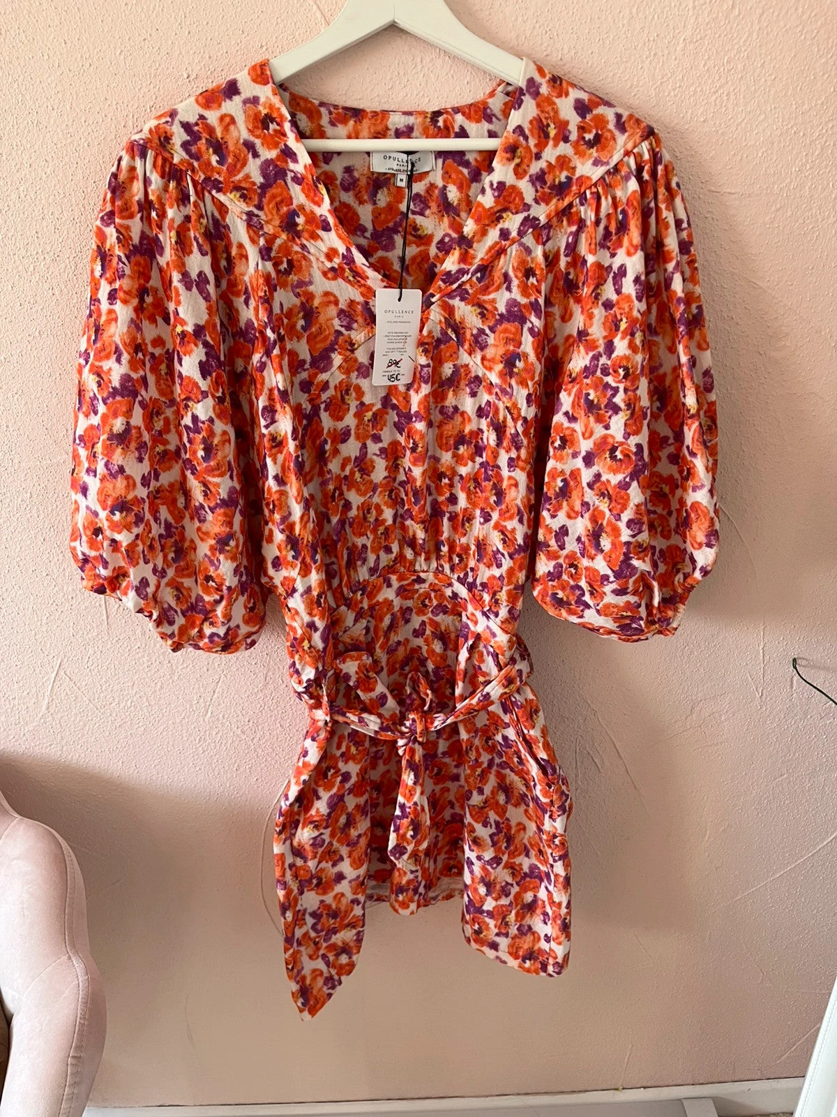 Robe Ă fleurs Opullence Paris