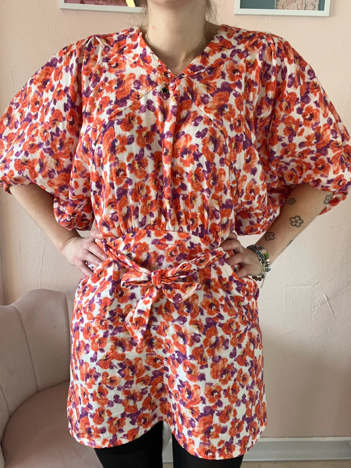 Robe Ă fleurs Opullence Paris
