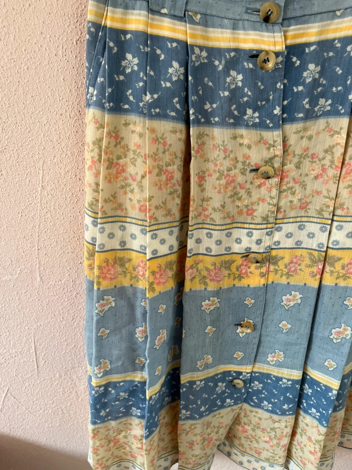 Jupe vintage motifs provençal