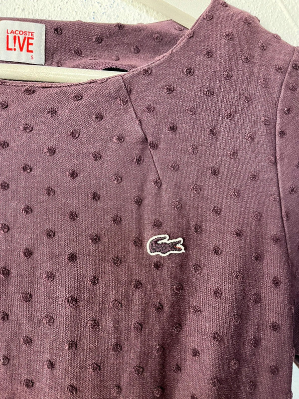 Robe Lacoste Live à pois