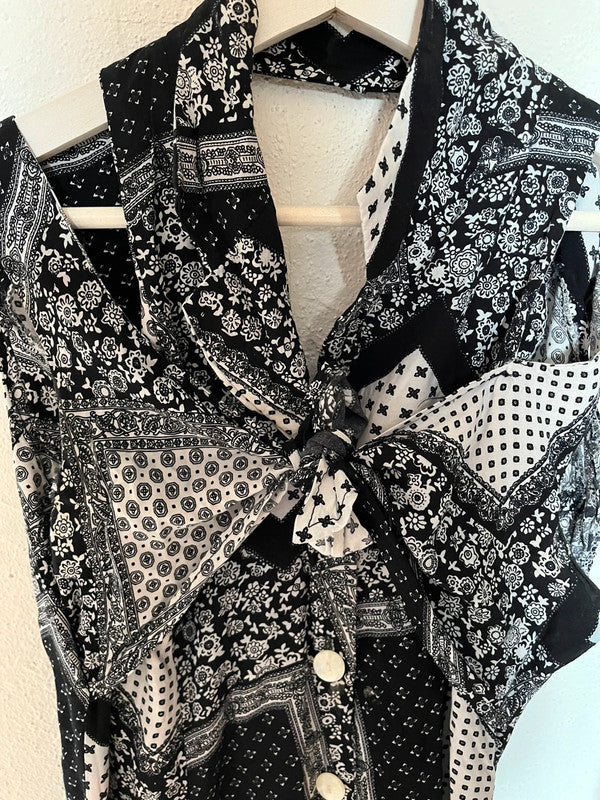 Magnifique robe Sandro vintage modèle patchi