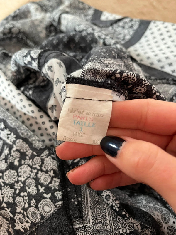 Magnifique robe Sandro vintage modèle patchi