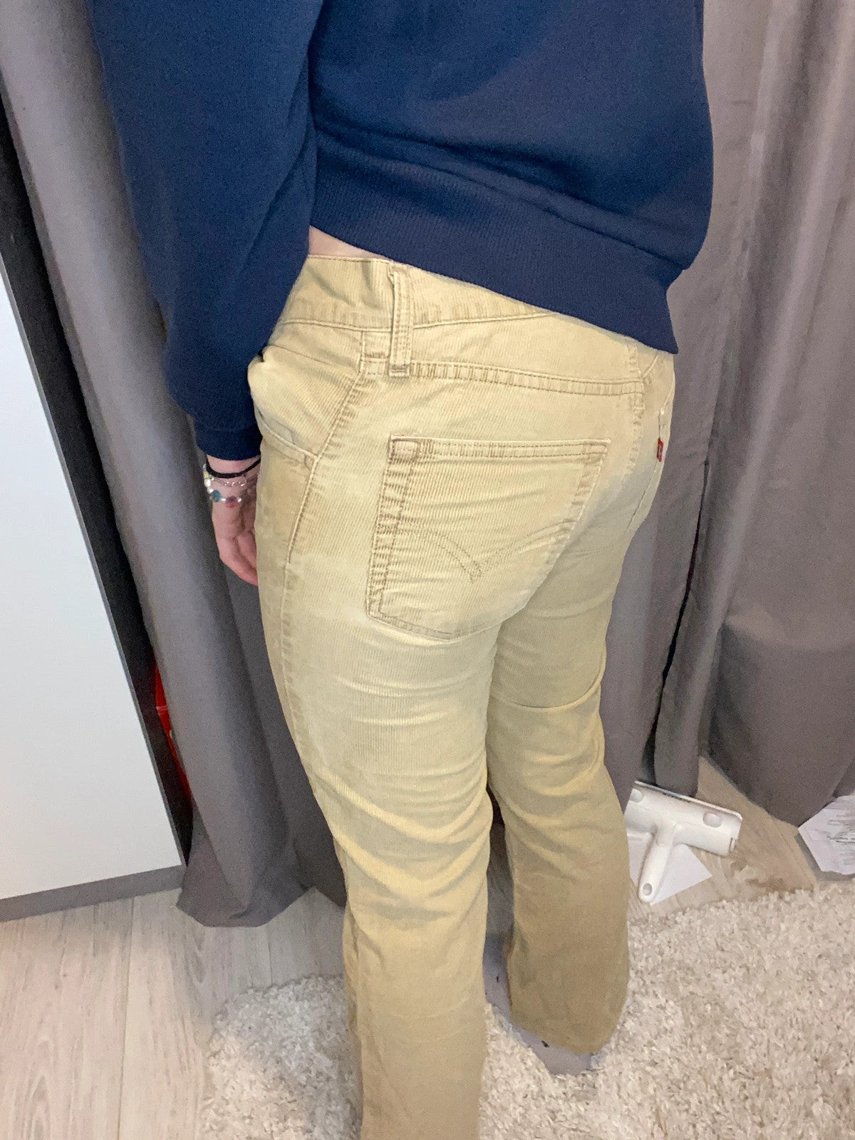 Jean Levis 525 vintage bootcut en velours côtelé
