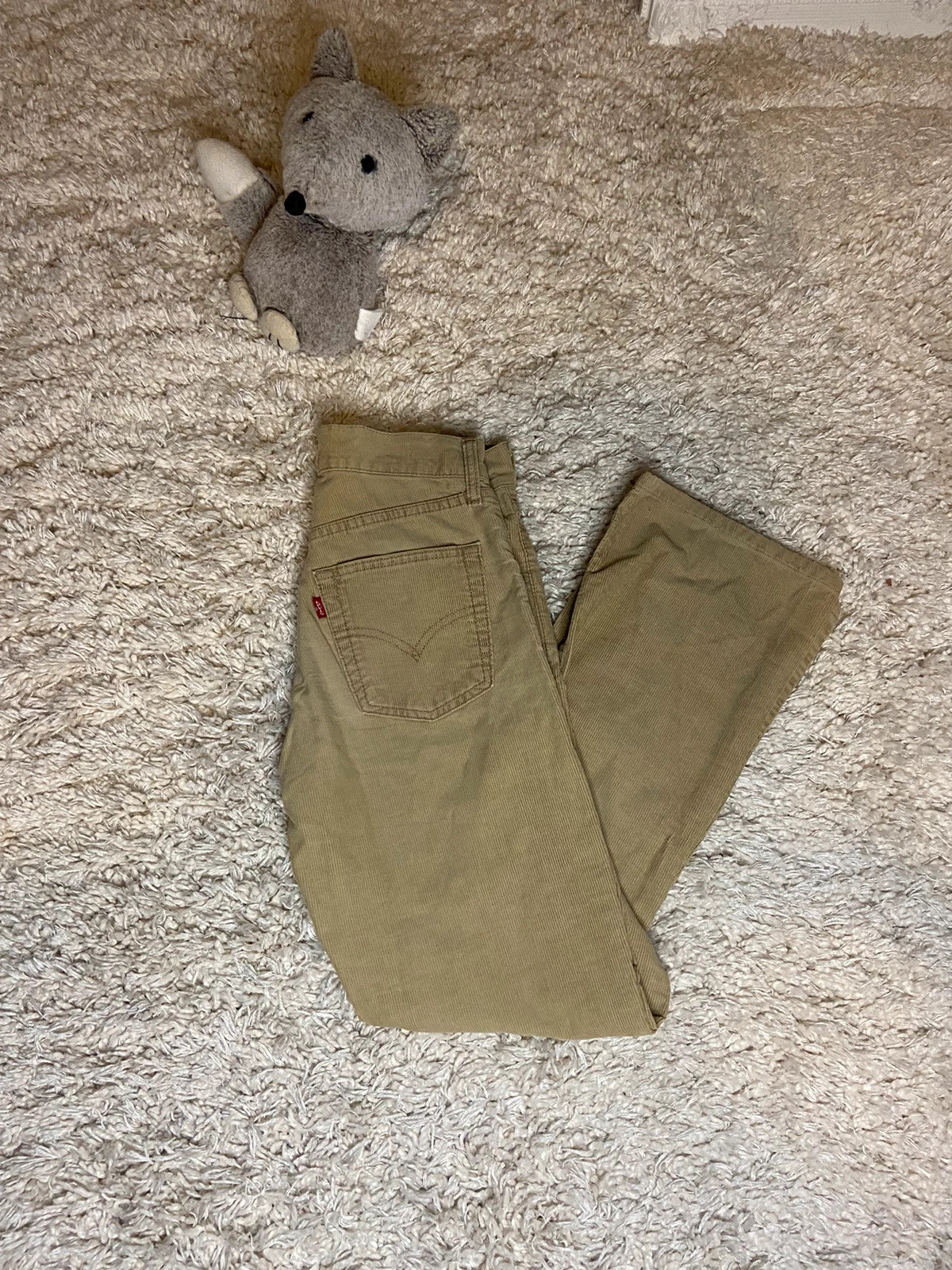 Jean Levis 525 vintage bootcut en velours côtelé