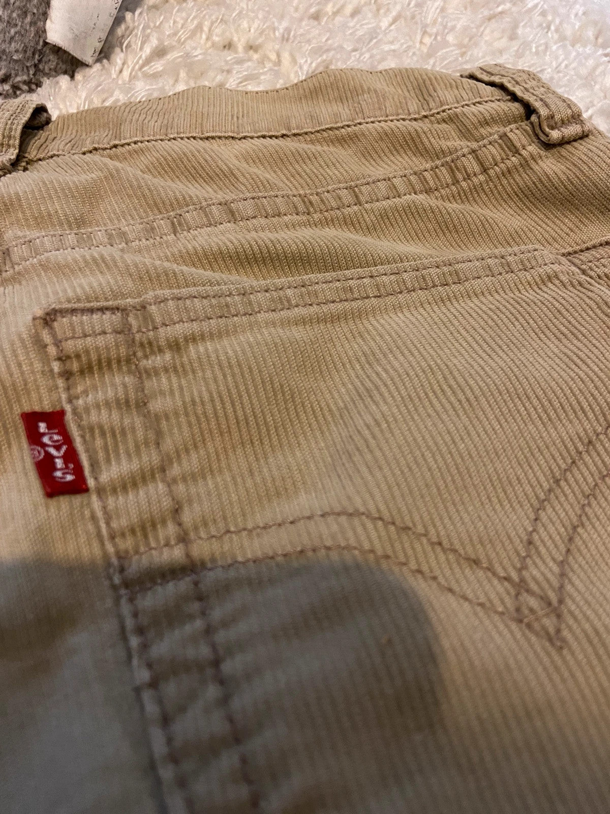 Jean Levis 525 vintage bootcut en velours côtelé
