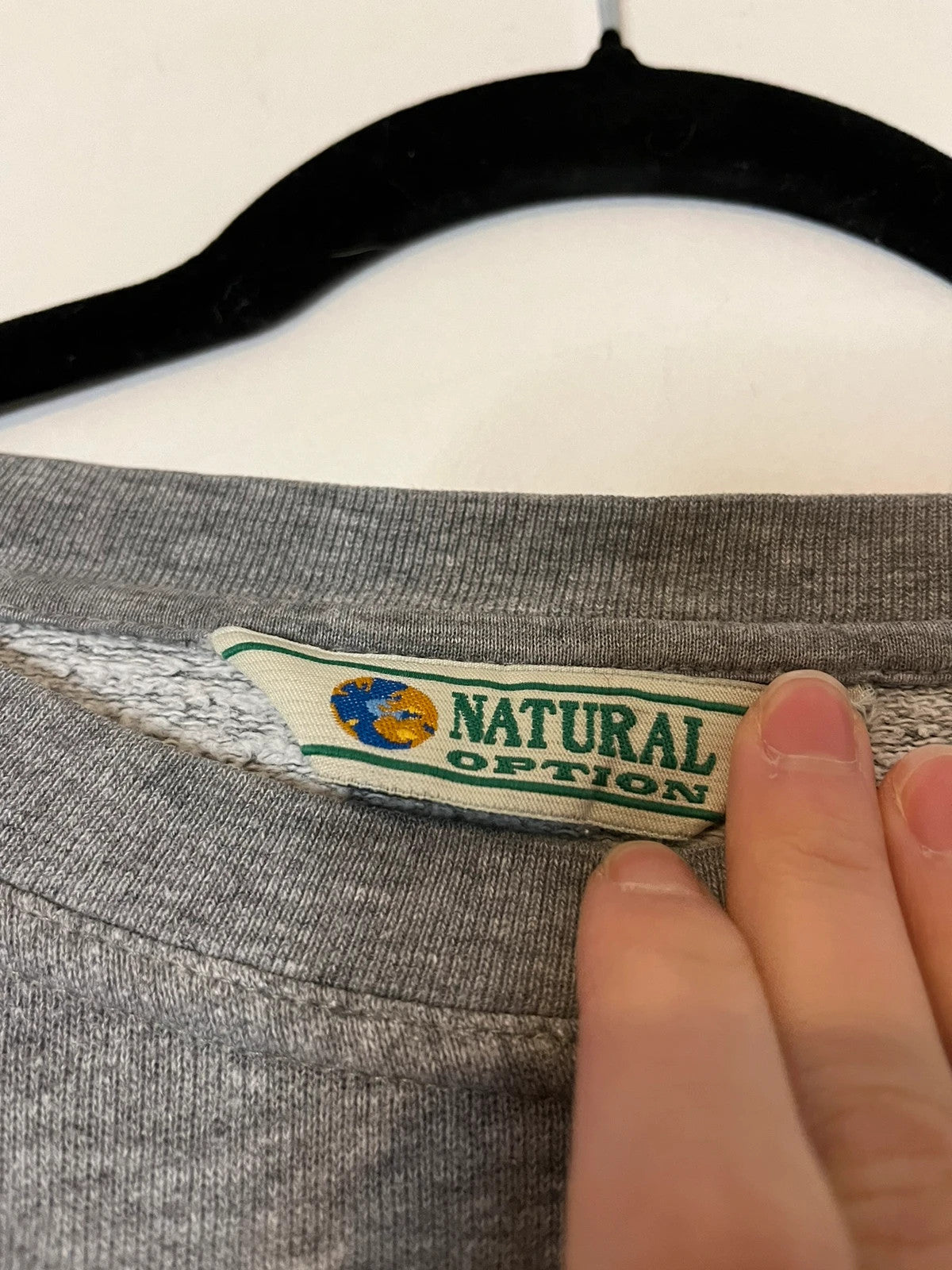 Sweat vintage avec broderie