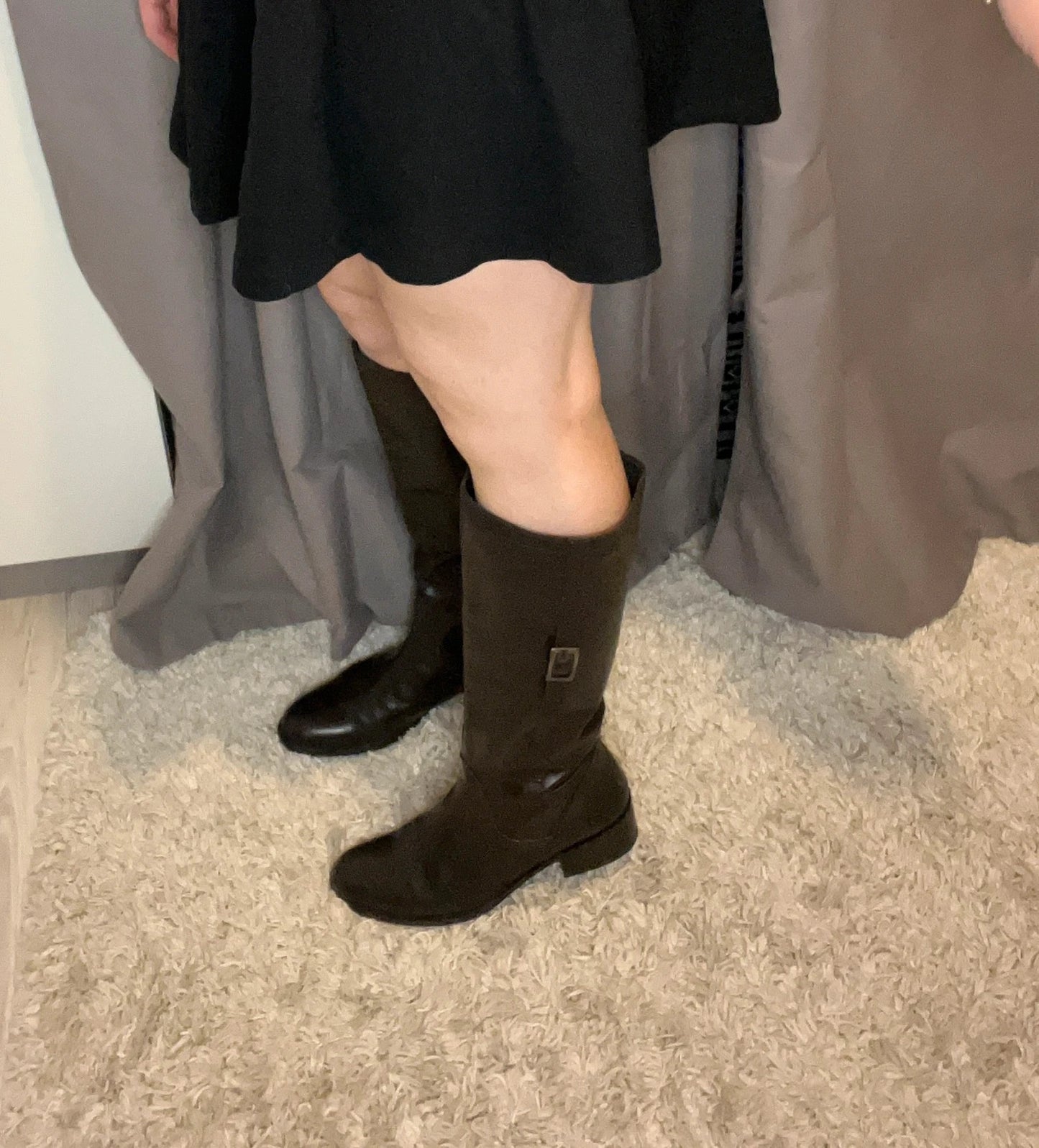 Bottes hautes cavalière en cuir René Derhy taille 40