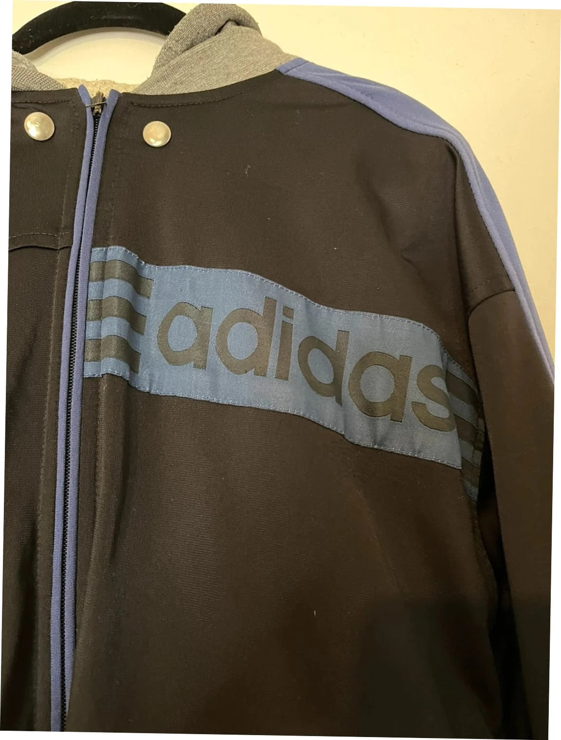 Veste adidas vintage 90’ avec son petit gilet sans manches