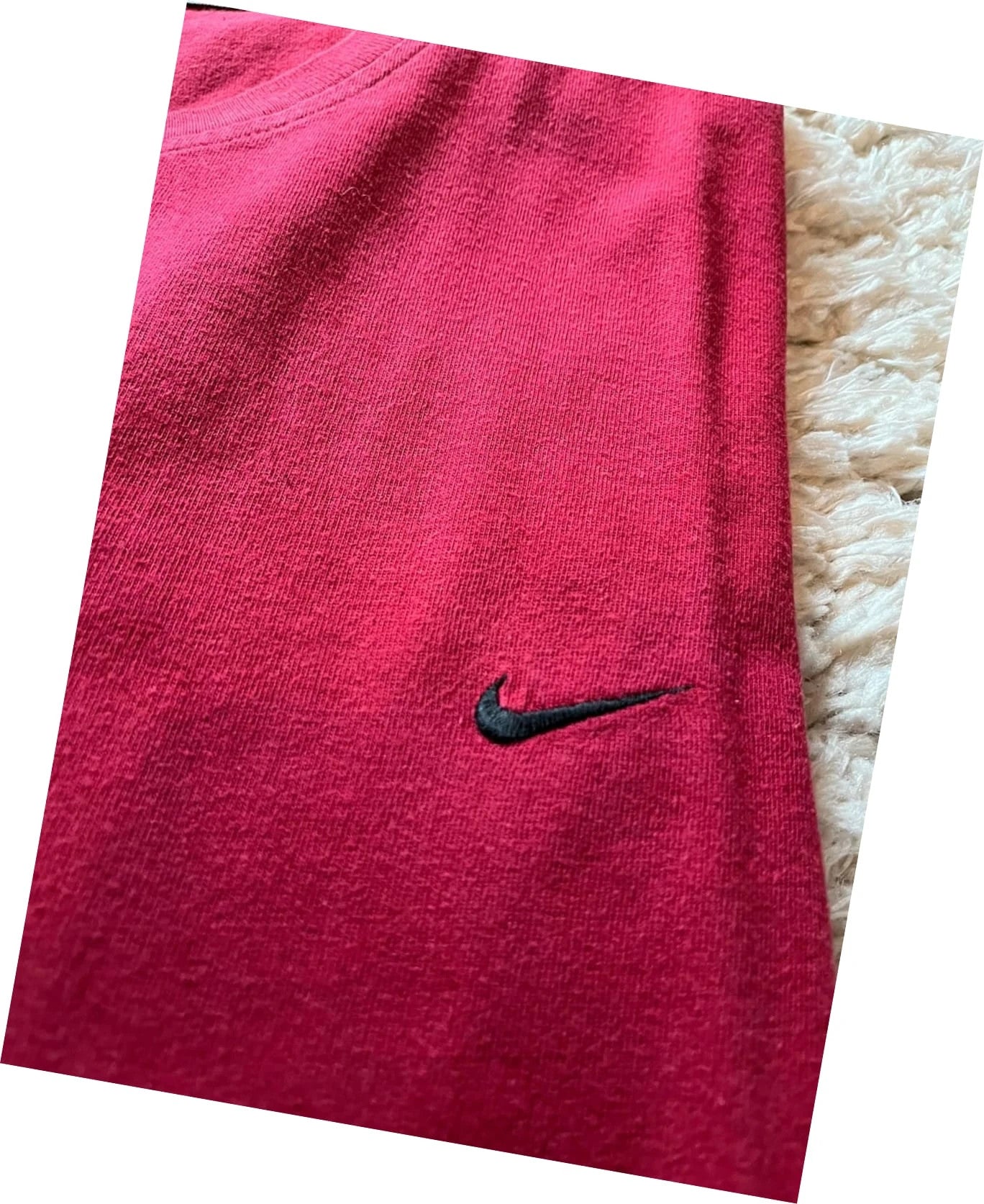 T Shirt Nike vintage logo brodé