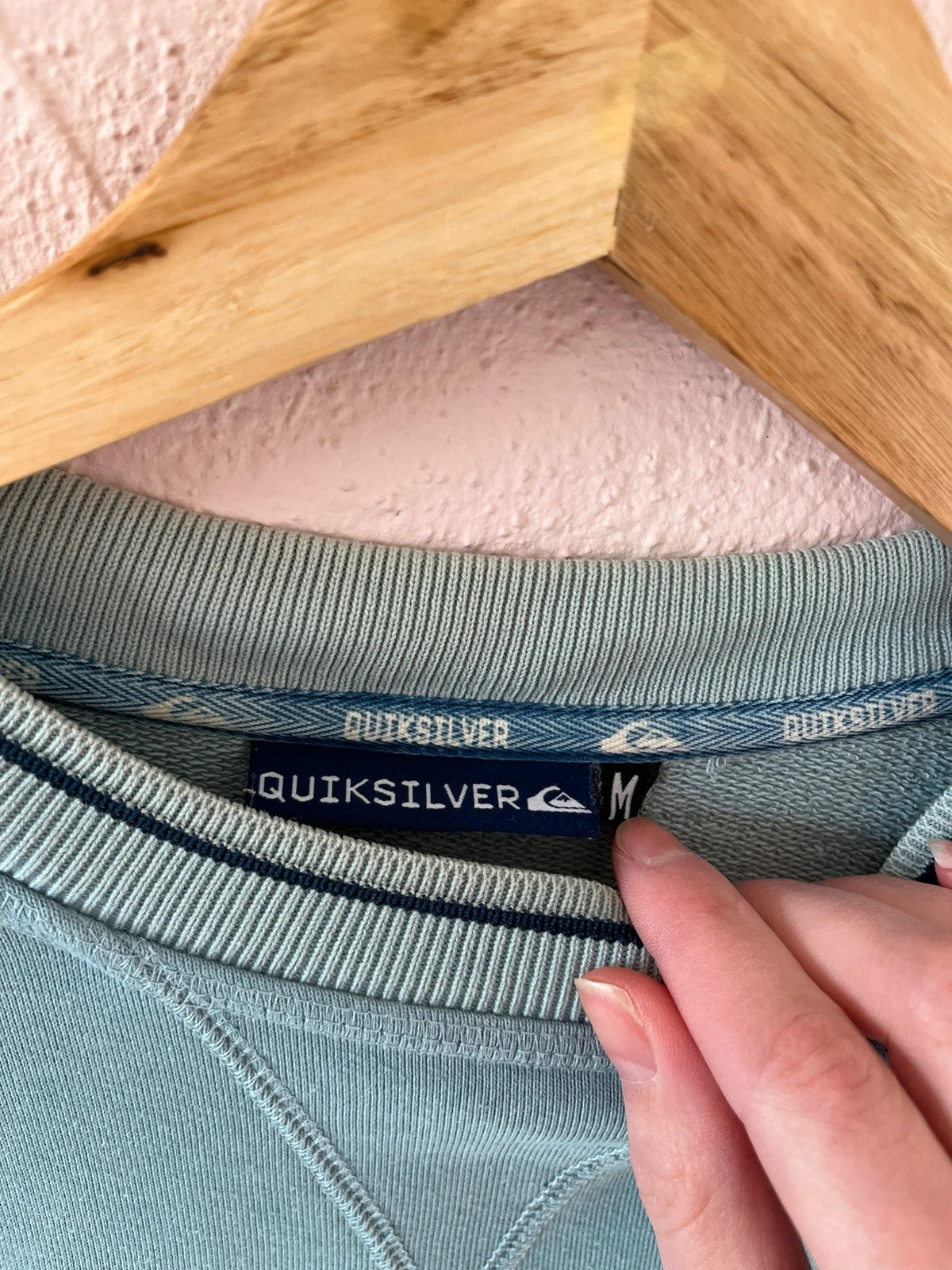 Sweat vintage Quiksilver brodé Y2k