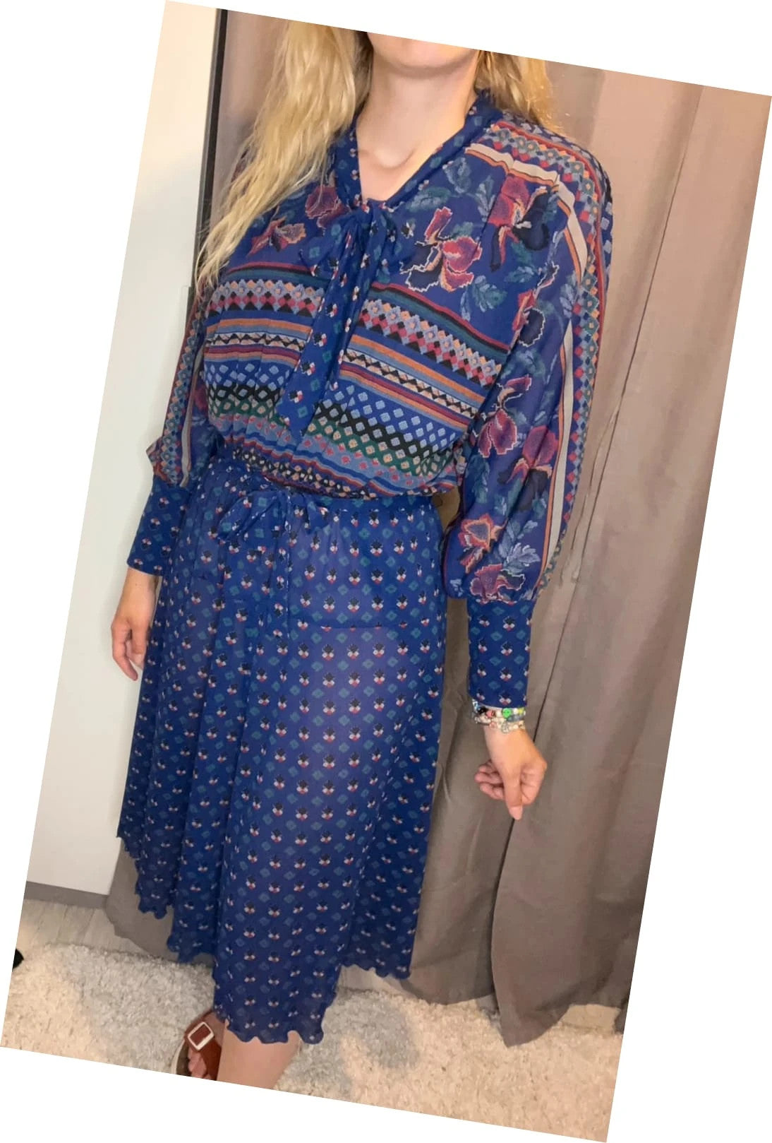 Robe vintage style bohème