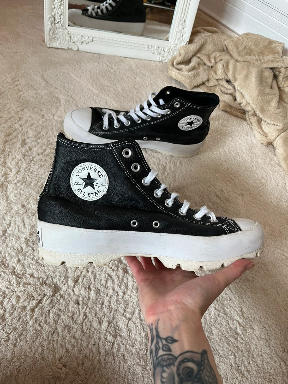 Converse All Star Lugged Leather taille 42