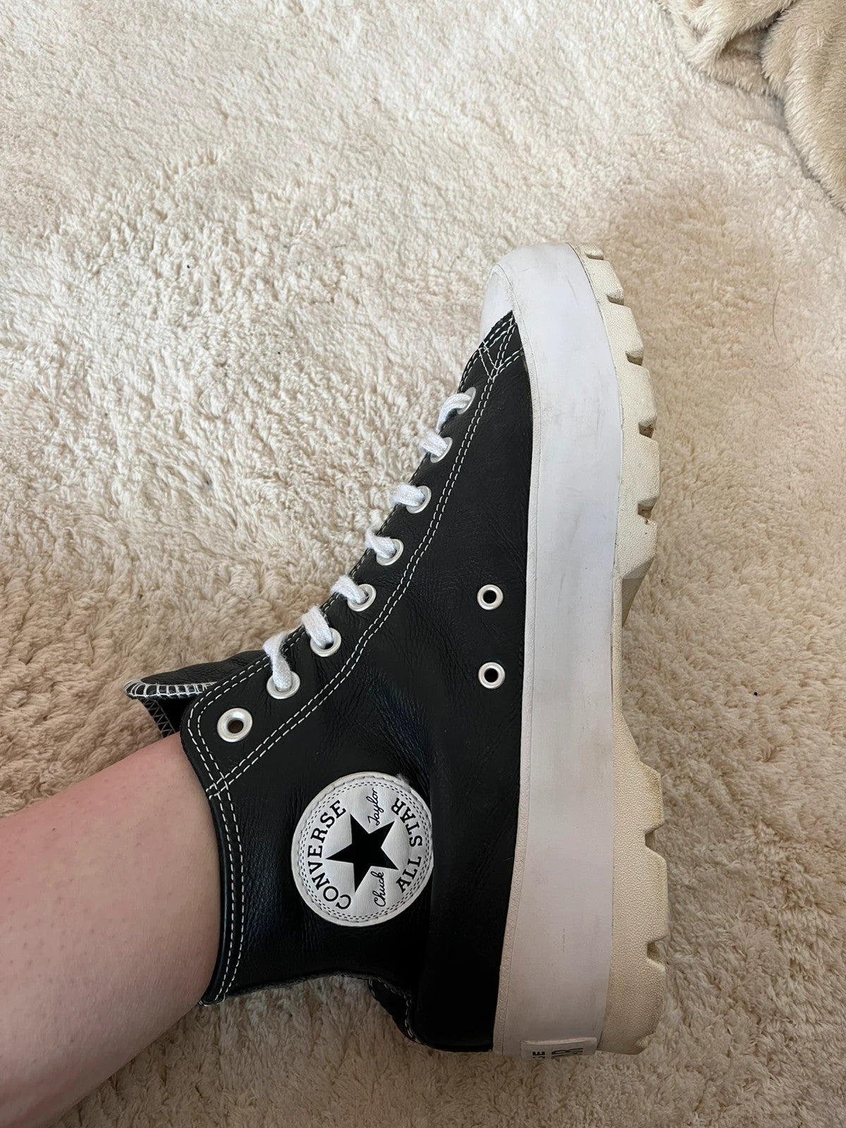 Converse All Star Lugged Leather taille 42