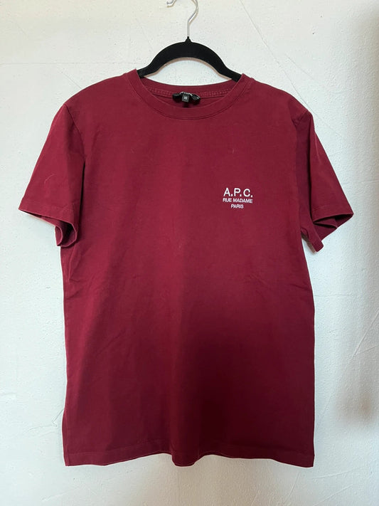 T-shirt A.P.C petit logo brodé taille XS
