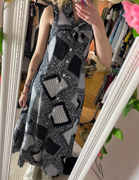 Magnifique robe Sandro vintage modèle patchi