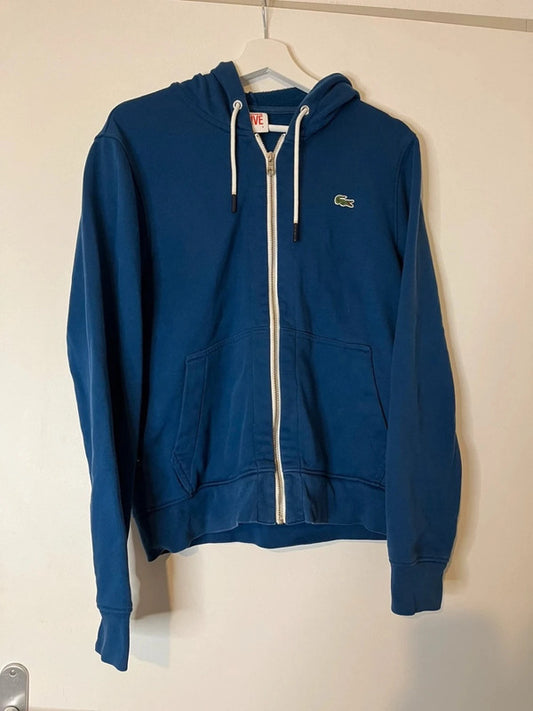 Sweat à capuche zippé Lacoste Live